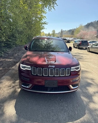 Jeep Grand Cherokee cena 75000 przebieg: 49000, rok produkcji 2018 z Starachowice małe 172